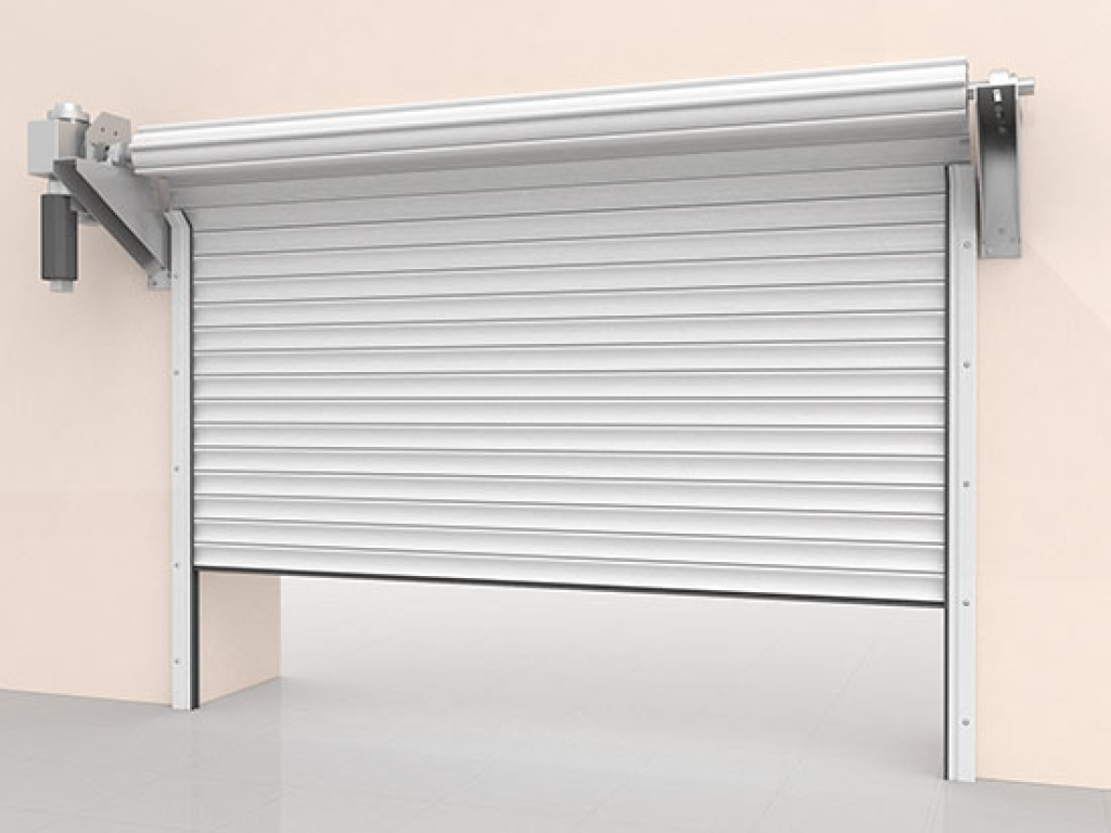 Nako'rlash montaji. Nako'rlash montaji uchun o‘tkazish tayyorlashda murakkab ishlarni talab qilmaydi, faqat kerakli devor o‘lchamlari (500 mm dan) va og‘irlik balandligi (650 mm dan) talab qilinadi. Nako'rlash turi bo‘yicha rulonli eshiklar uchun val, rolikli to‘r va val drive'li elektr drayverli konsollar o‘tkazish ustiga o‘rnatiladi, yo‘riqchi profillar esa ikkala tomonda joylashtiriladi. Yopiq rulonli eshiklar o‘tkazishni to‘liq yopib, devor sirtiga deyarli teng darajada joylashadi.